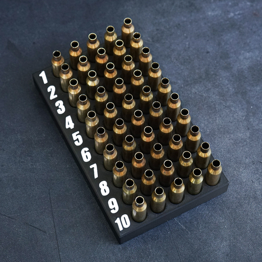 Numbered Loading Block for Reloading Ammo