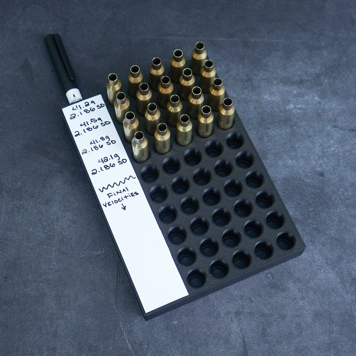 Whiteboard Loading Block for Reloading Ammo