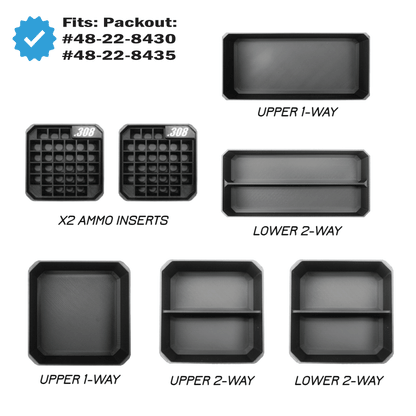 Ammo Insert STARTER PACK (Rifle & Pistol Rounds)