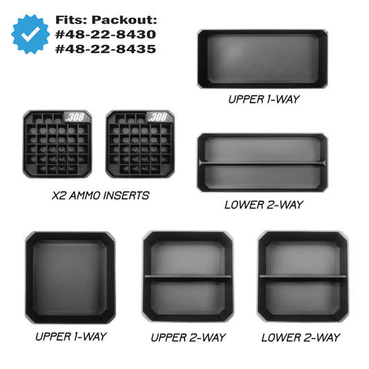 Ammo Insert STARTER PACK (Rifle & Pistol Rounds)